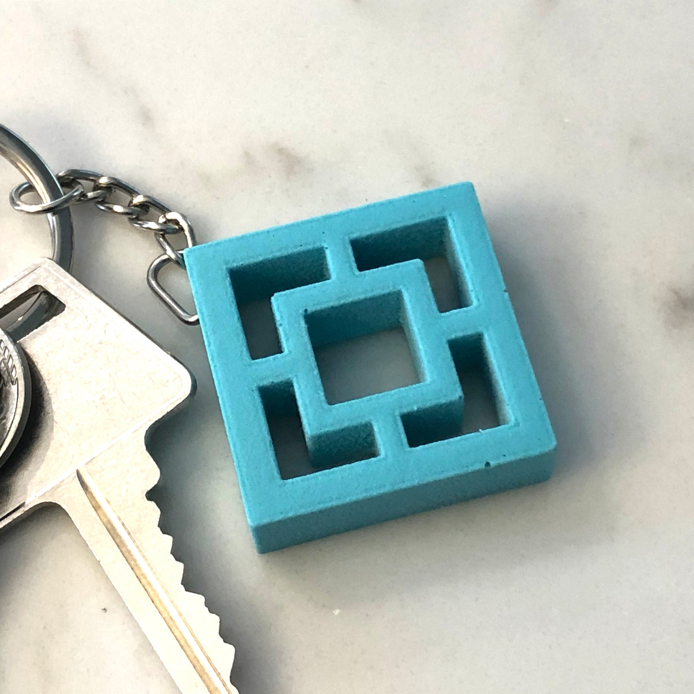 Mini Breeze-Block Keychain - 