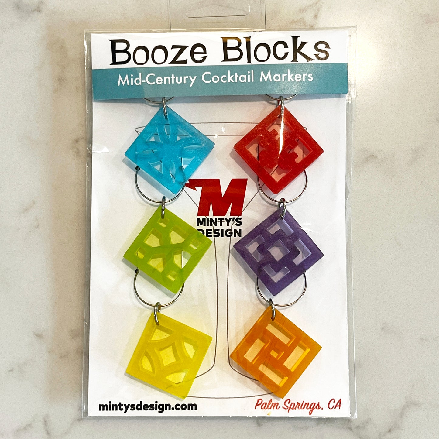 Booze Blocks™ Cocktail Markers