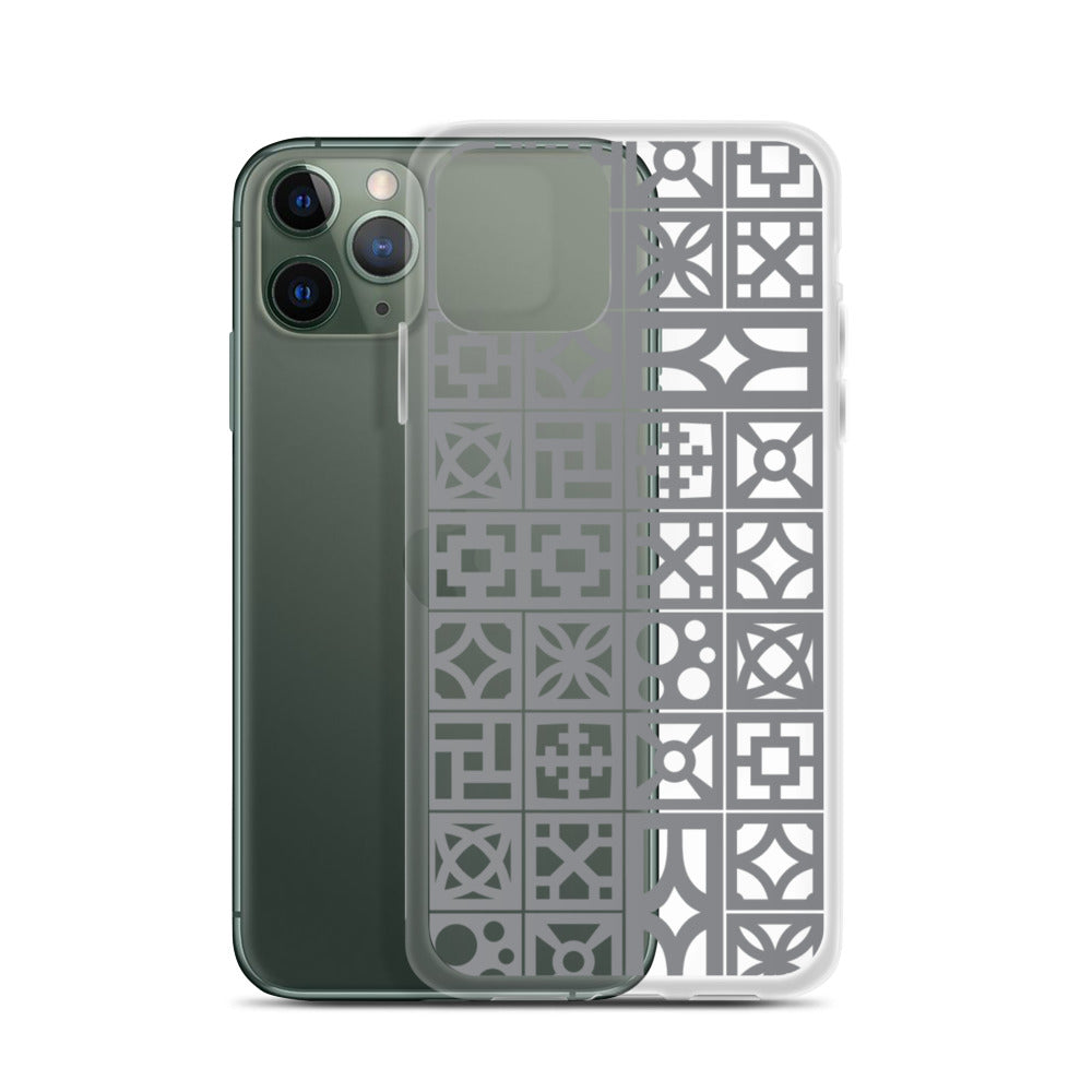 iPhone Grey Breeze Blocks "Pattern" Case