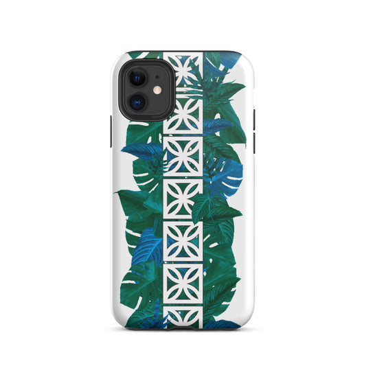 Rugged Aloha Vista Vue Breeze Block IPhone Case - Minty's Design