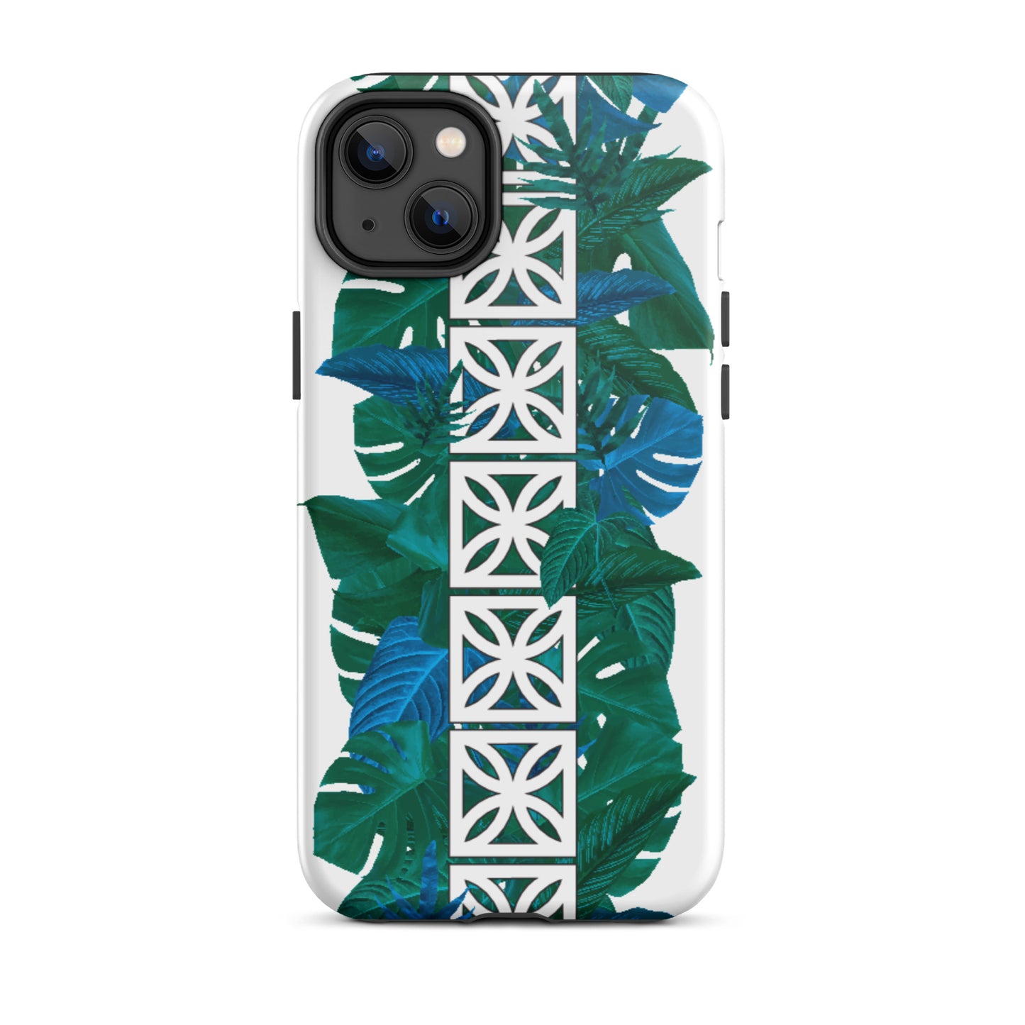 Rugged Aloha Sunflower Breeze Block iPhone Case
