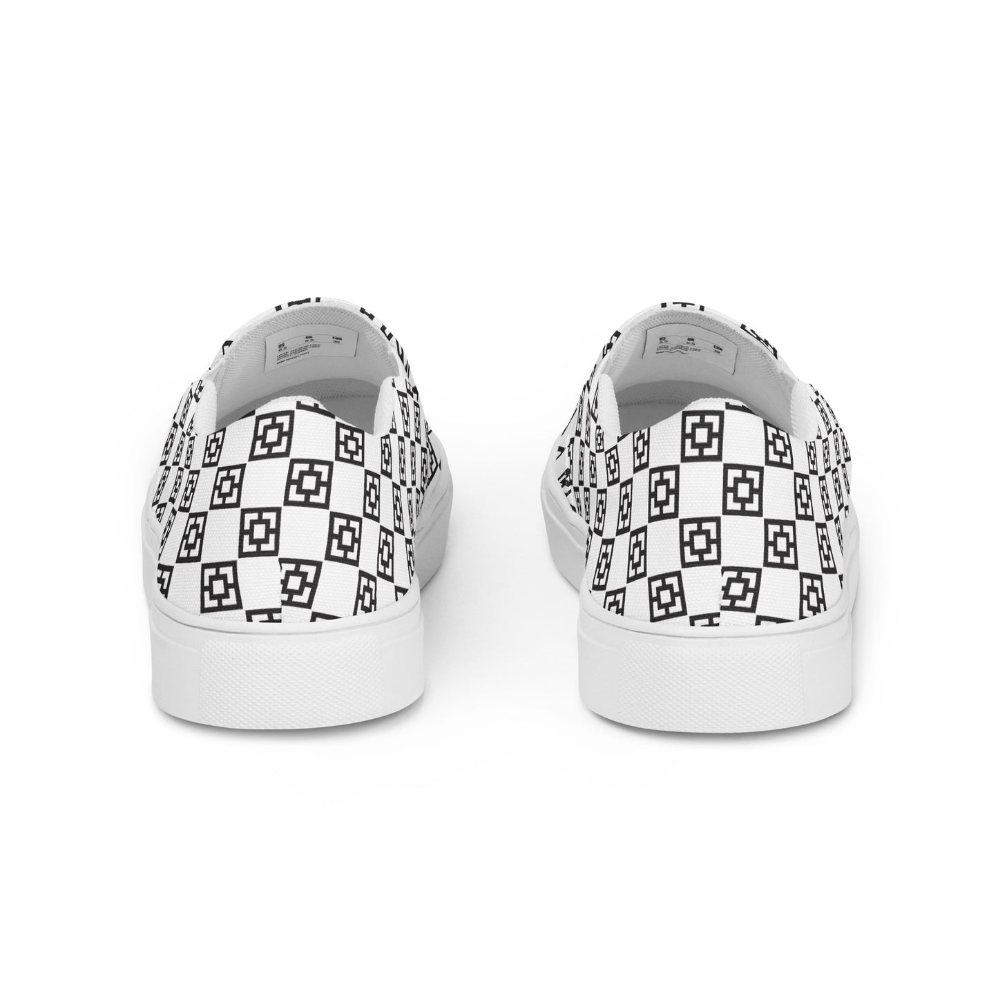Women’s Mid Mod Checkerboard slip-on canvas shoes